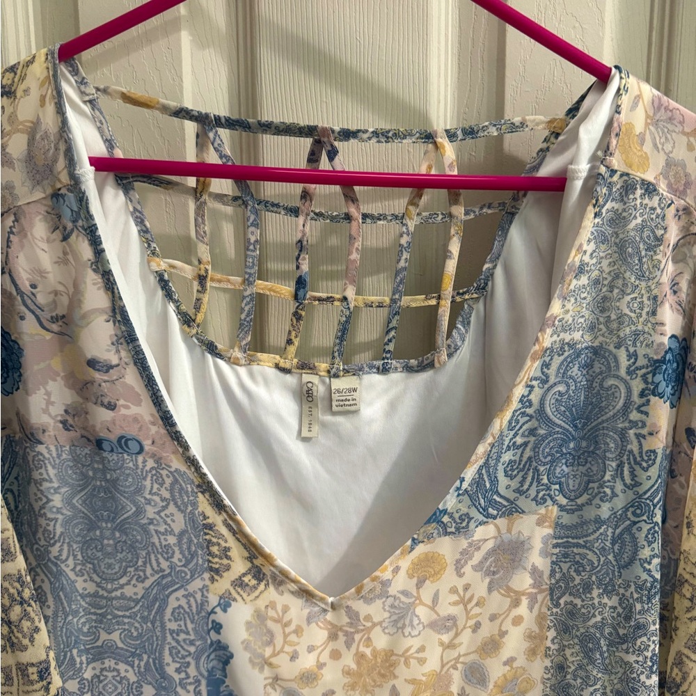 Breezy light sleeveless tunic